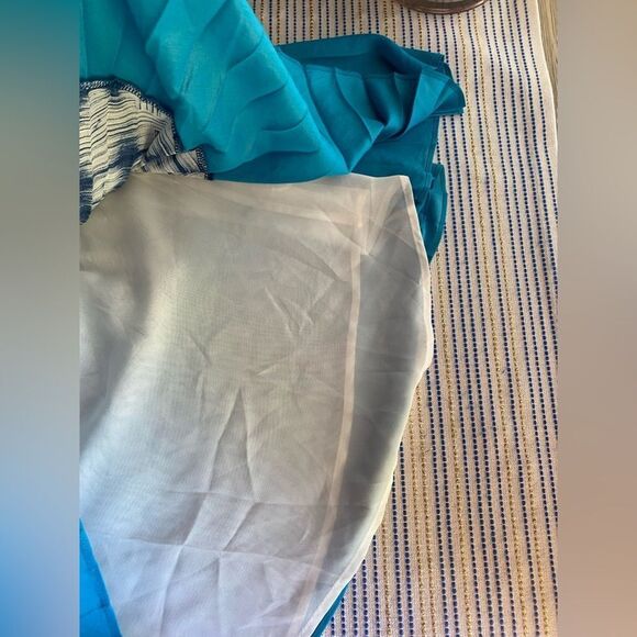 BCBG MAXAZRIA " GEORGETTA"  Strapless Pleated Crepe Midi Dress Size XS - Picture 9 of 14